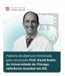 Imagem de divulgação Prof. David Rubin na SEBRADII